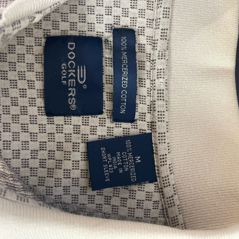Mens Dockers Golf Short Sleeve Polo Shirt - Picture 5 of 7